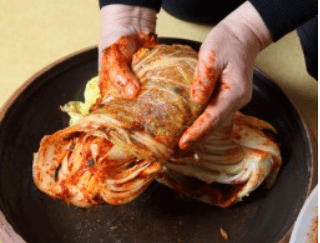 절임배추 속에 양념 만들기