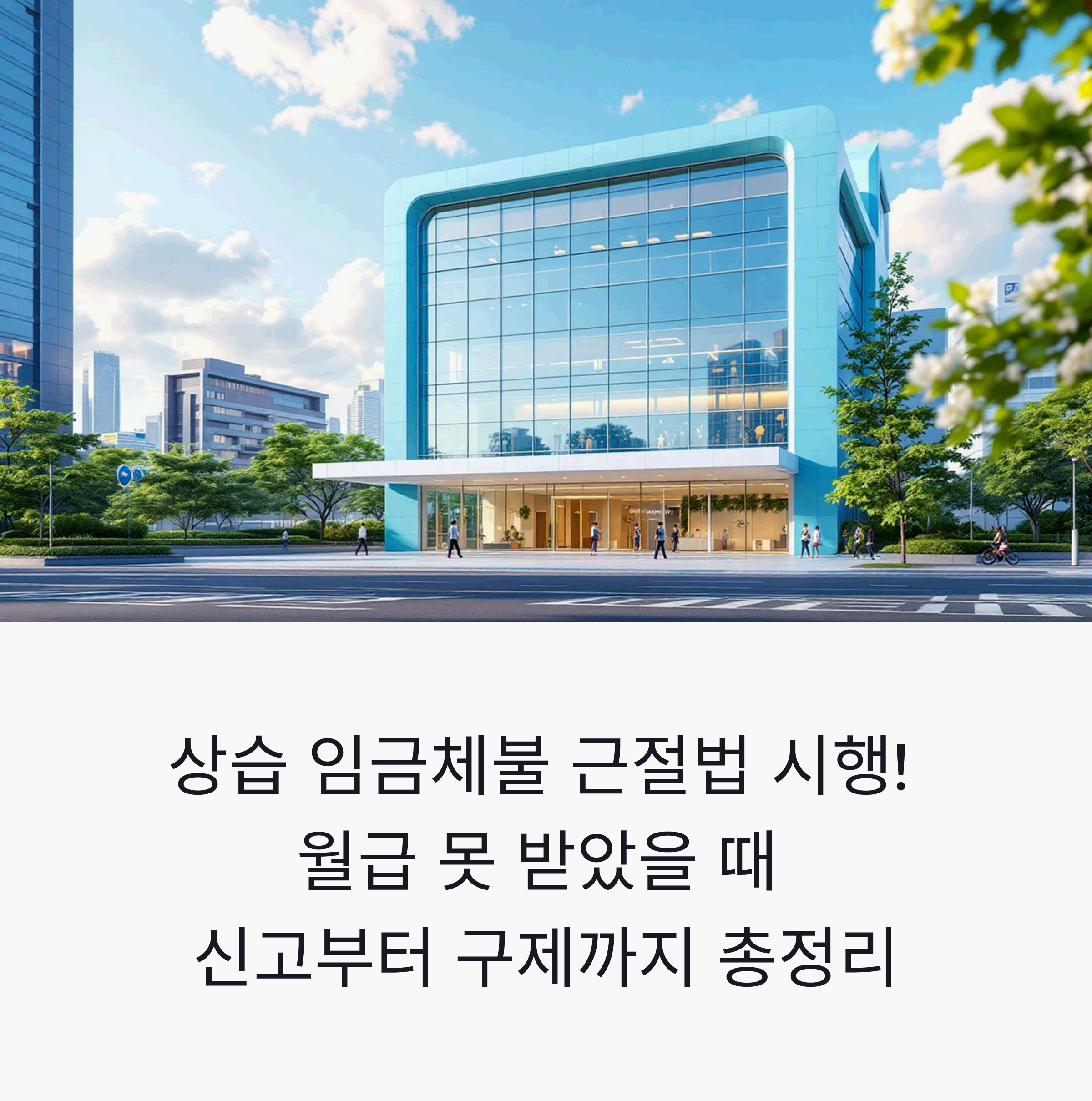상습 임금체불 근절법 시행에 따른 신고 및 구제 절차 총정리`
