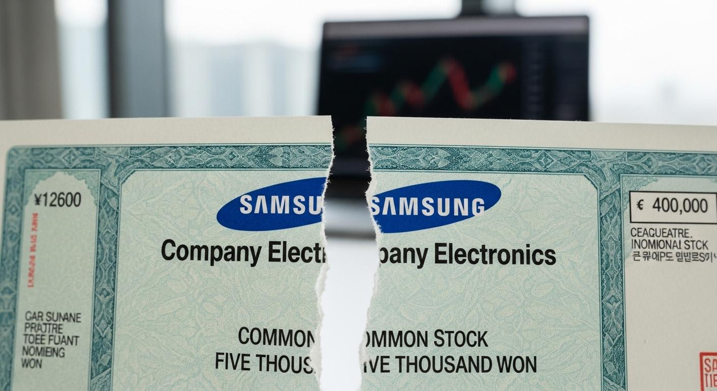삼성전자 주가 분할