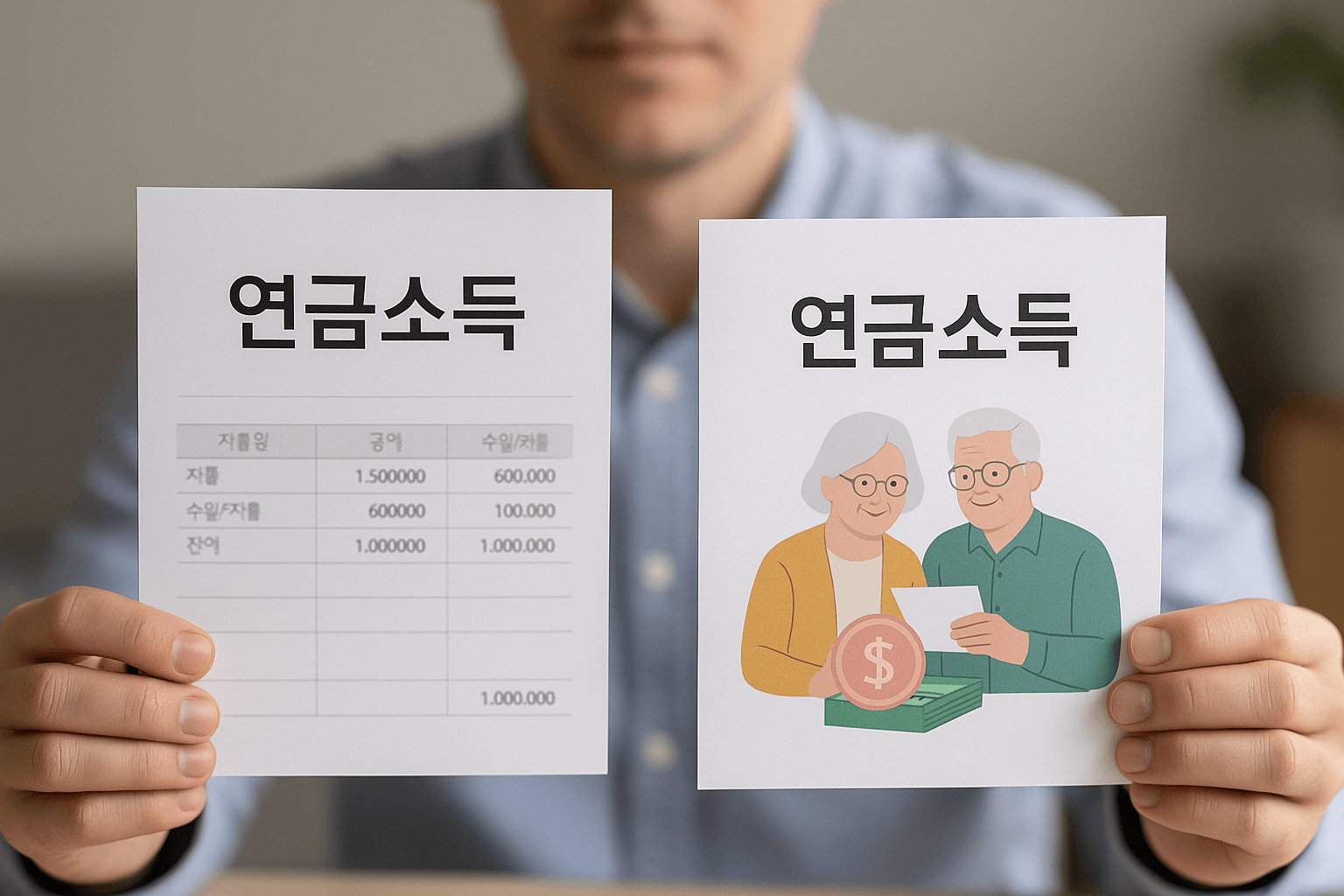 연금소득 사진