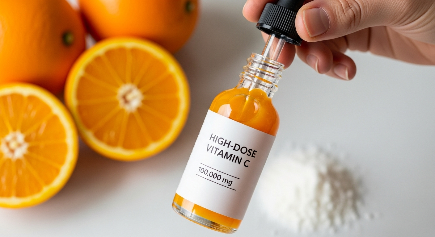 art="고용량 비타민C 복용법 4단계 프로그램"