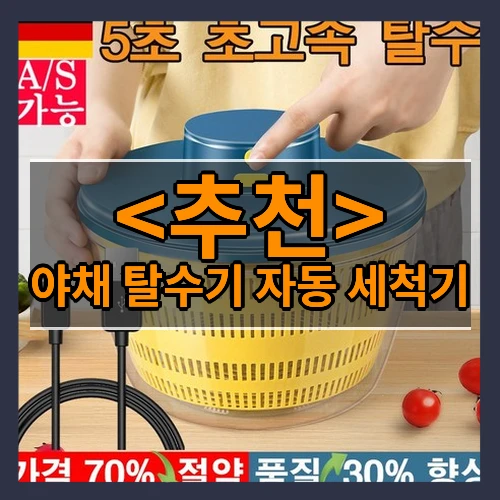 야채 탈수기 자동 세척기