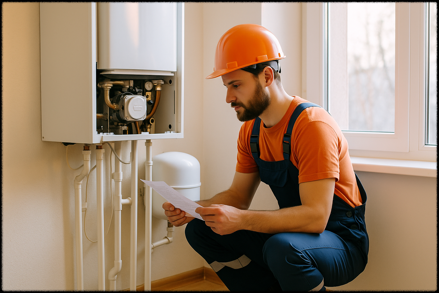 난방비 지원 현장 점검 장면