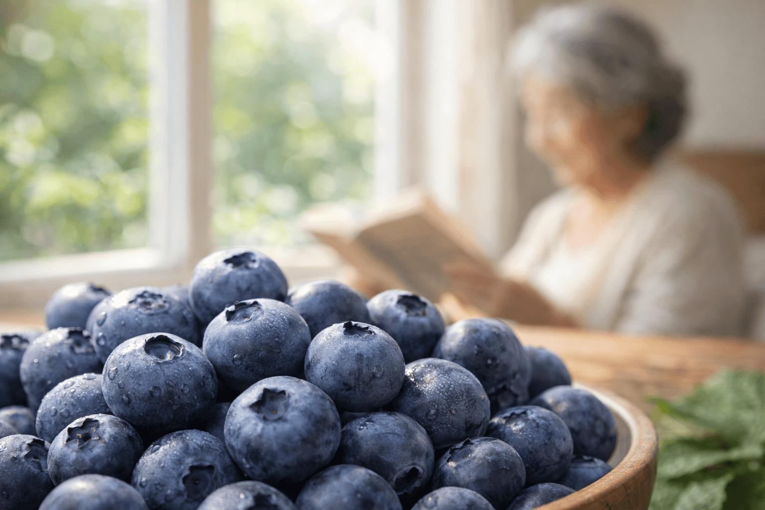 국내산 블루베리와 항산화 시너지 효과