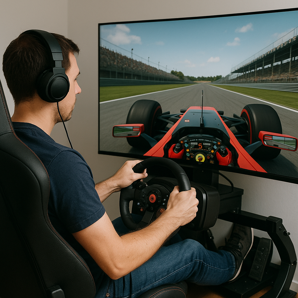 시뮬레이터 드라이빙 이미지