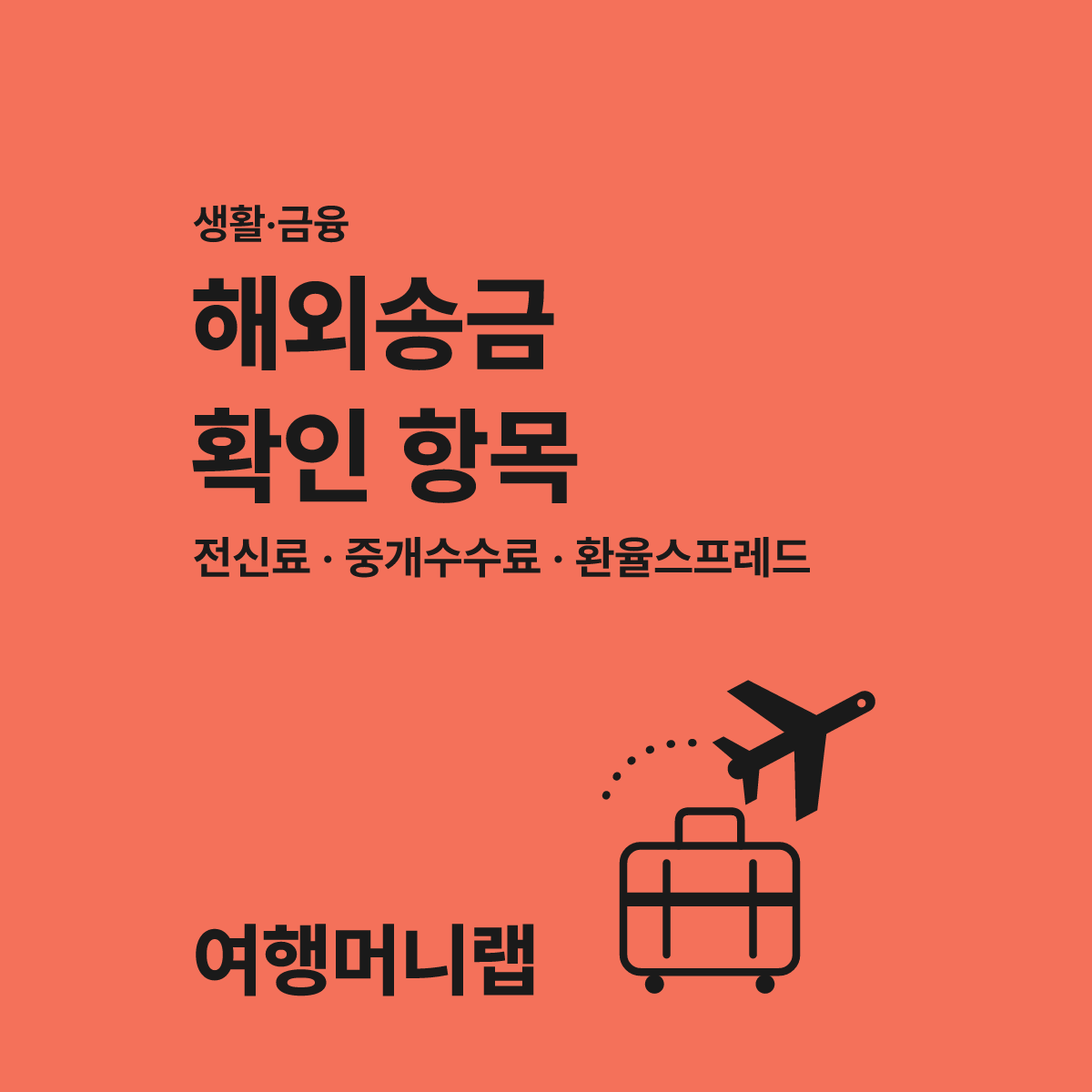 해외 장기체류 송금 수수료 모르면 매달 손해 보는 항목 대표 이미지