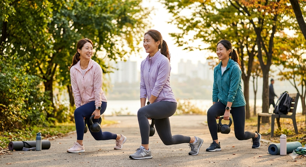 운동을 함께하는 즐거움