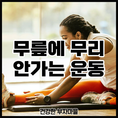 무릎에 무리 안가는 운동