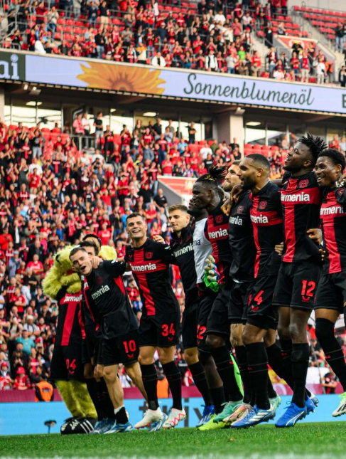 레버쿠젠 우승 하이라이트