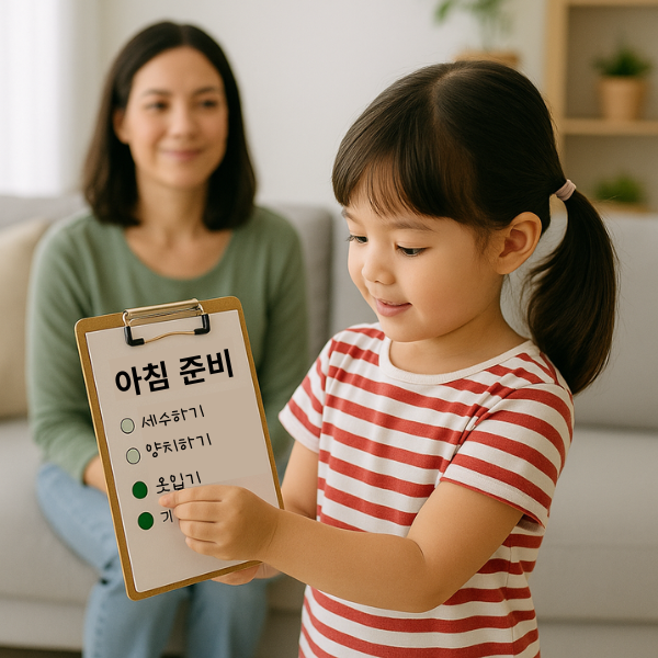 아침 시간을 여유롭게 만드는 육아 꿀팁