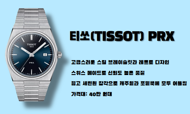 티쏘(TISSOT) PRX