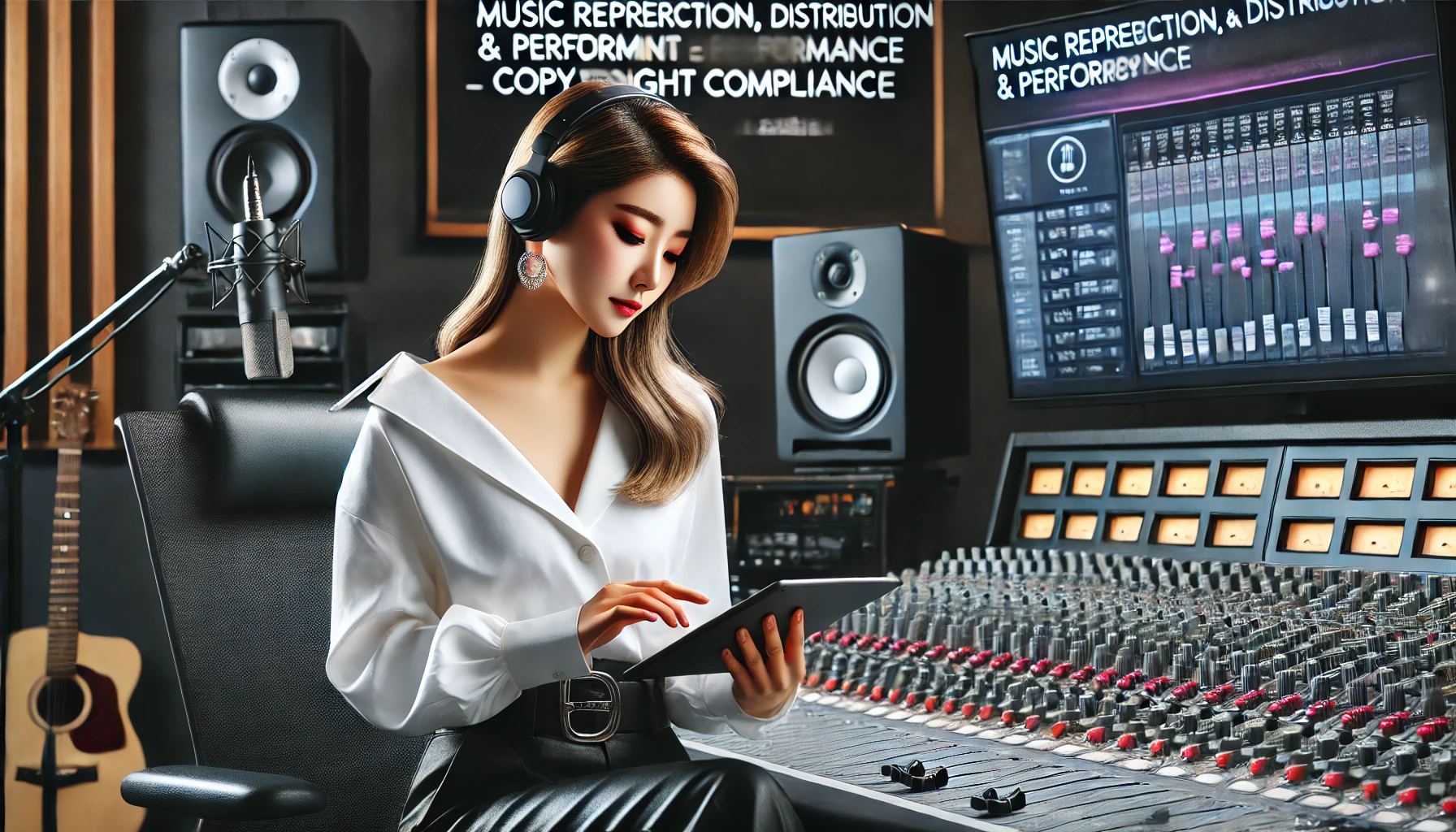 음악저작물 작곡하는 이미지