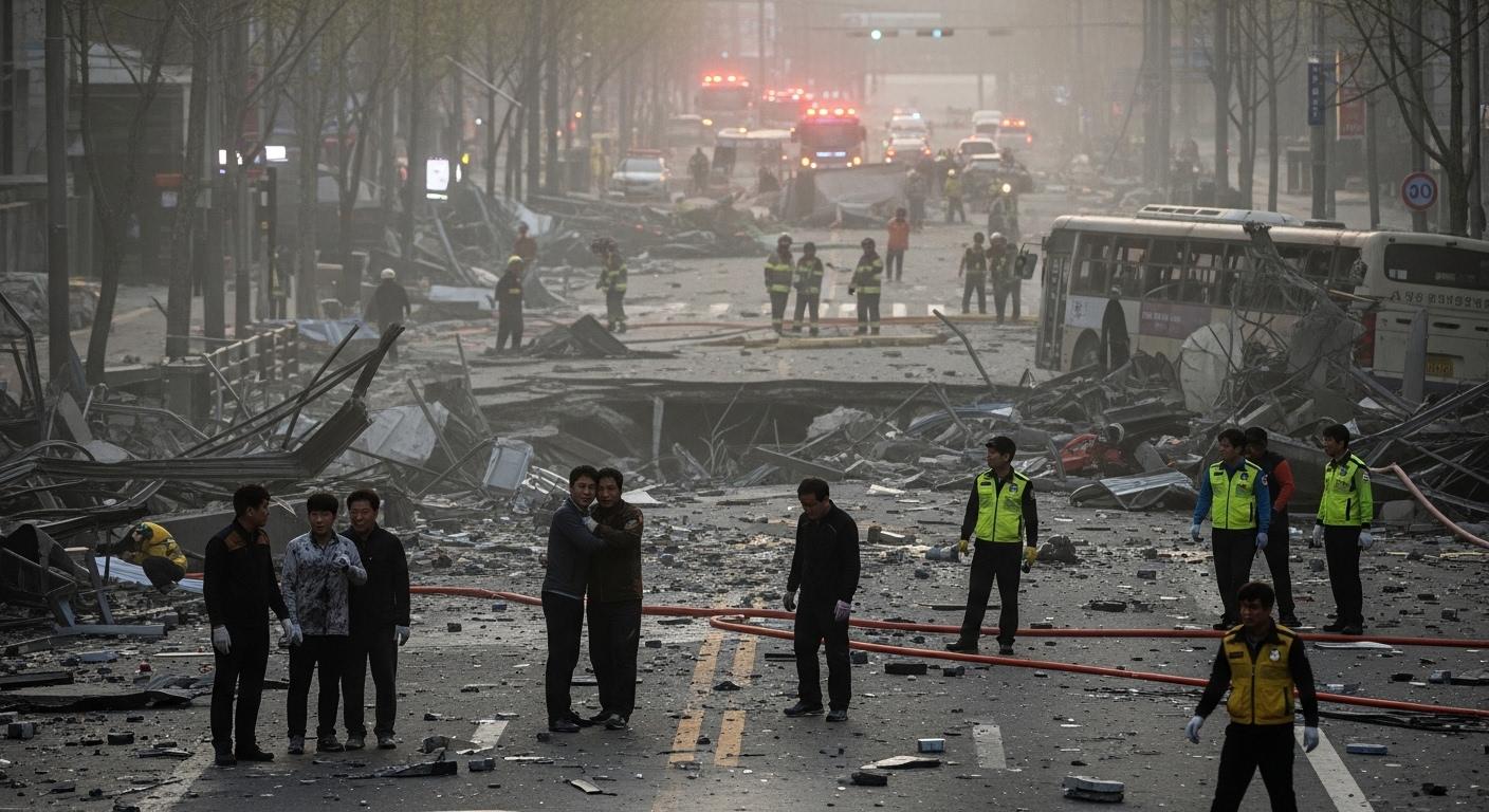 상인동 지하철 가스폭발