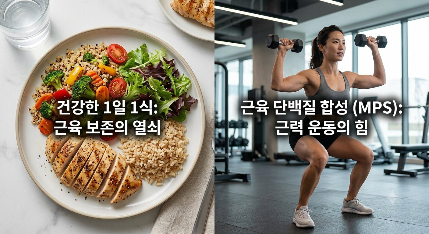 1일 1식이 몸에 미치는 생물학적 영향과, 공복 속에서 근육을 안전하게 보존하기 위해 반드시 알아야 할 핵심