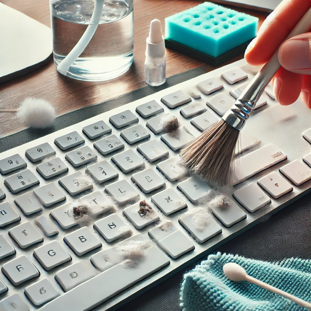 컴퓨터 키보드 청소방법