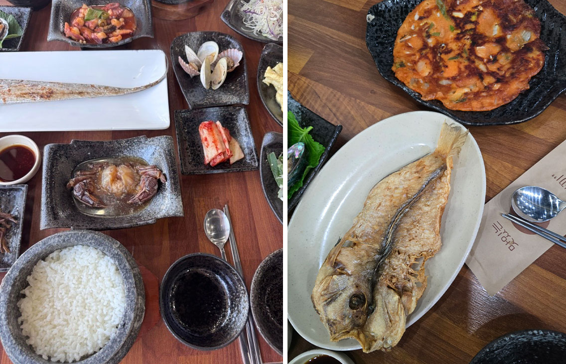 돌솥밥, 부침개