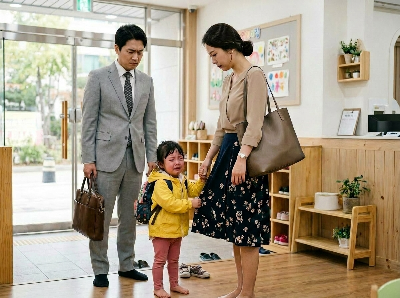 어린이집에서 엄마와 떨어지지 못하는 아이, 3년 후 달라진 모습