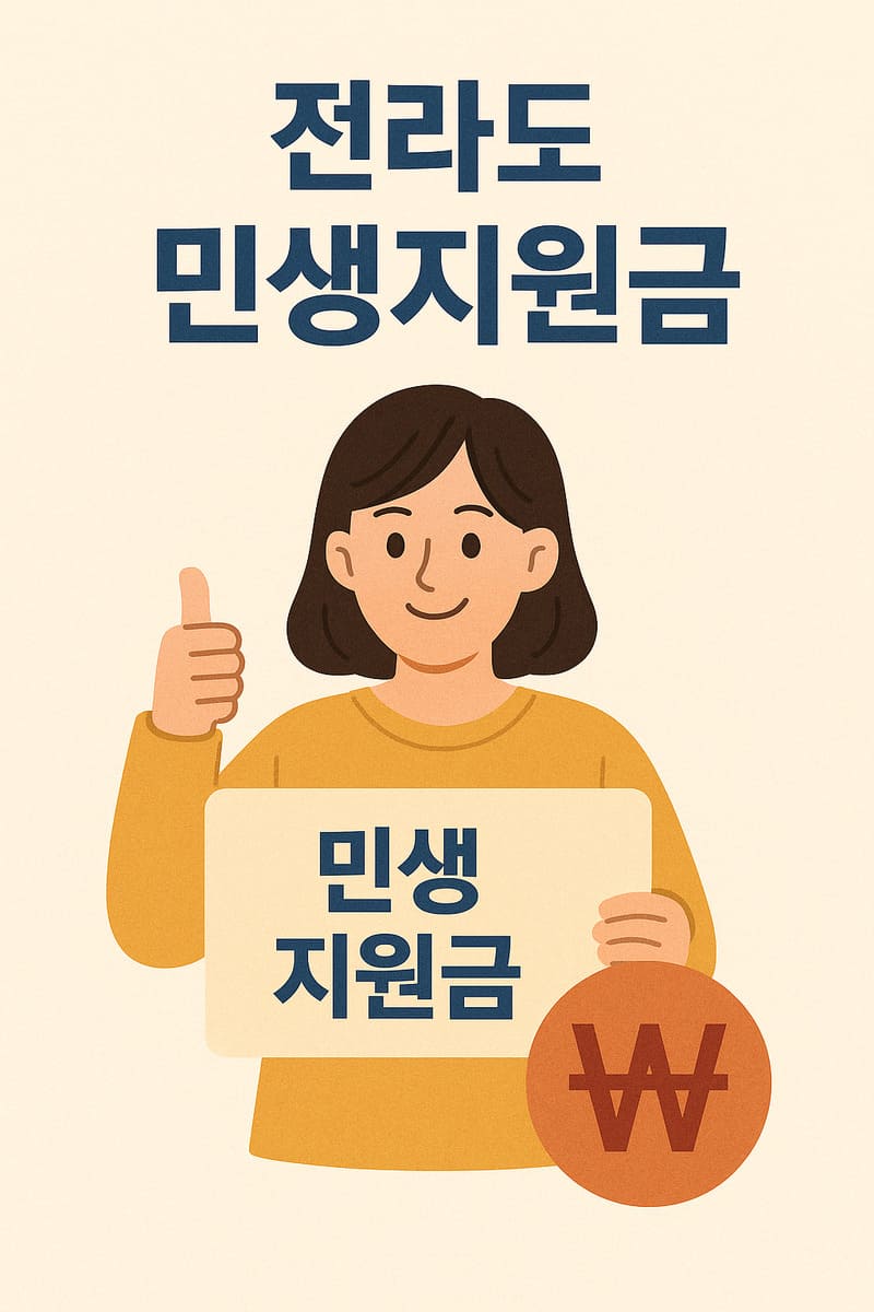 전라도 민생지원금 비교 썸네일