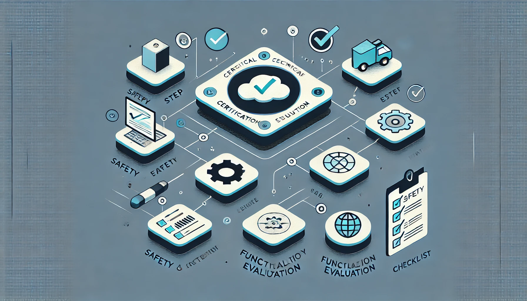 식약처 건강기능식품 인증 체계도