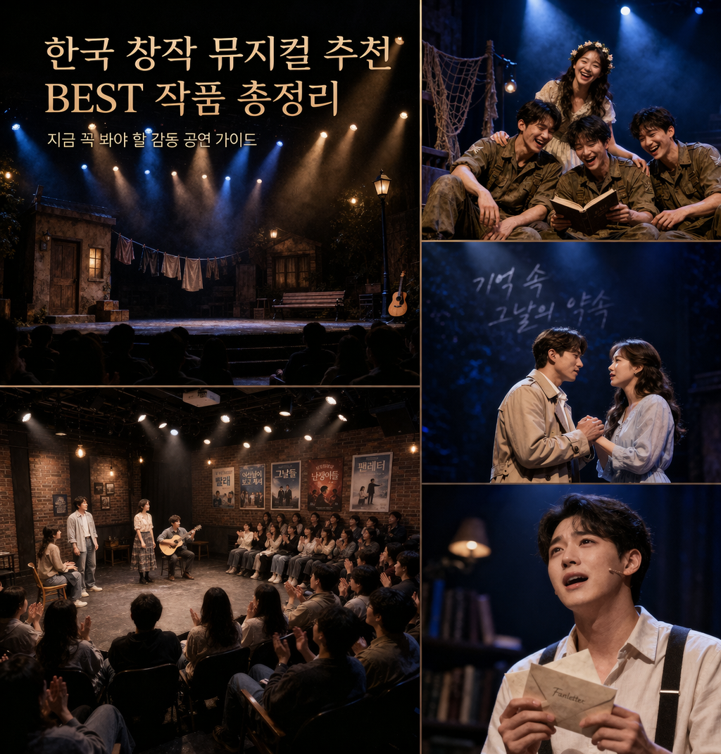 한국 창작 뮤지컬 작품 사진