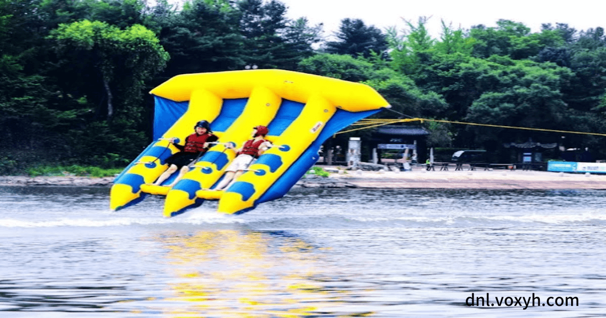 남이섬의 수상 레저