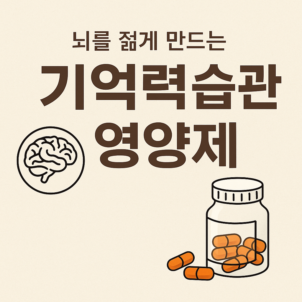 기억력 좋아지는 습관과 영양제, 치매 예방을 위해 지금 꼭 필요한 루틴 썸네일