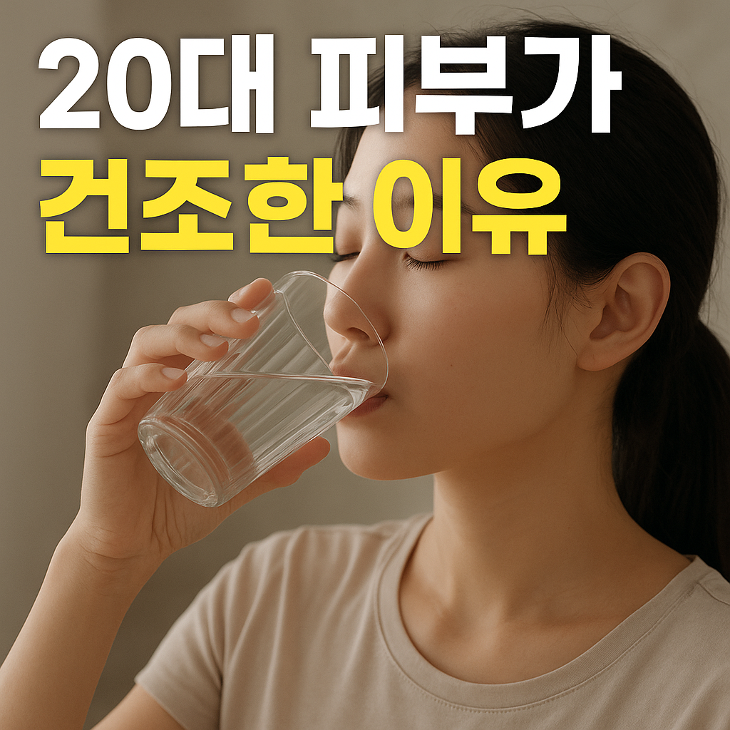 촉촉한 피부를 만드는 생활 습관