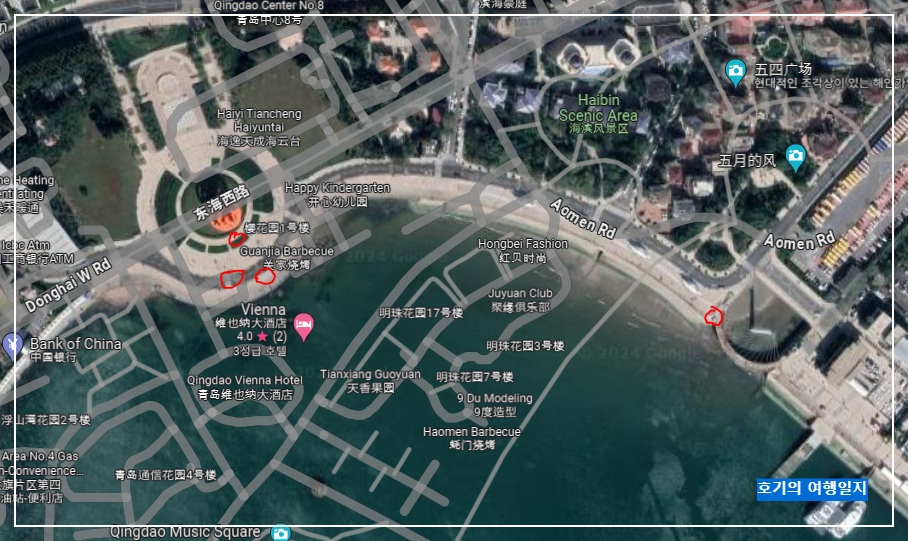 중국 칭다오 54광장