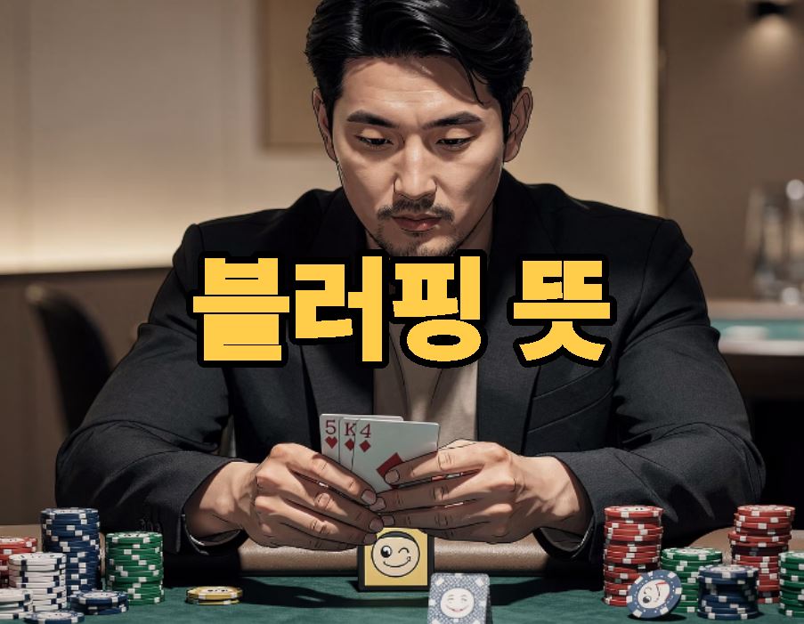 블러핑 뜻