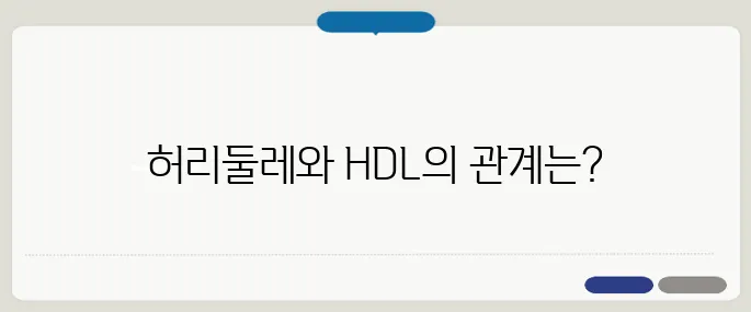 대사증후군 자가진단법 - 허리둘레와 HDL 수치를 꼭 확인하세요!