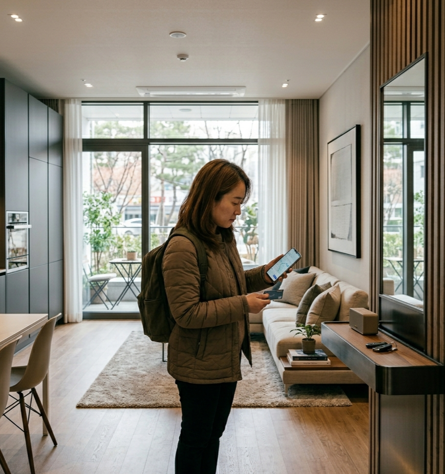 교통비 생활 동선 구조를 점검하는 장면