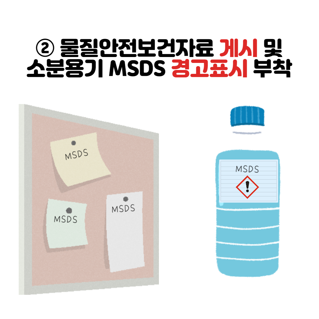 물질안전보건자료 경고표시