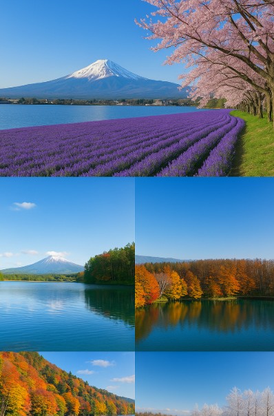 홋카이도 사계절 여행 사진