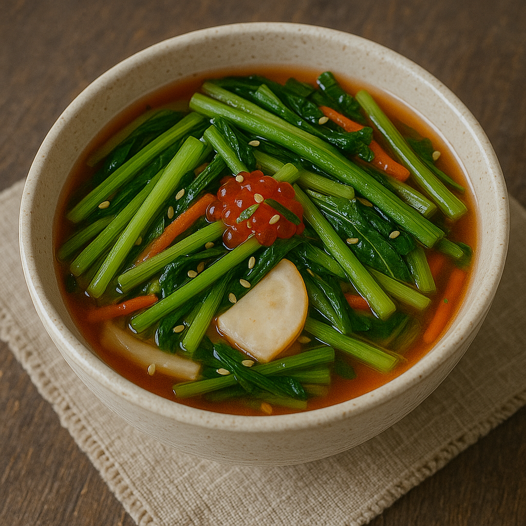 발효기술의 총합 열무물김치