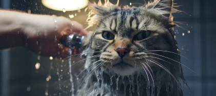 고양이 목욕사진/출처:어도비스톡