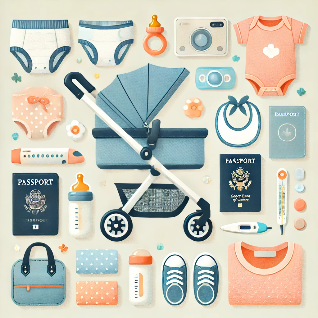 영유아 해외여행 관련 사진