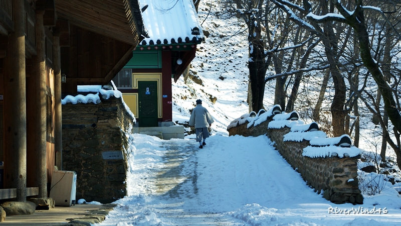 송광사 설경(松廣寺 雪景)