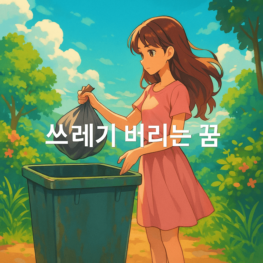 쓰레기 버리는 꿈 해몽