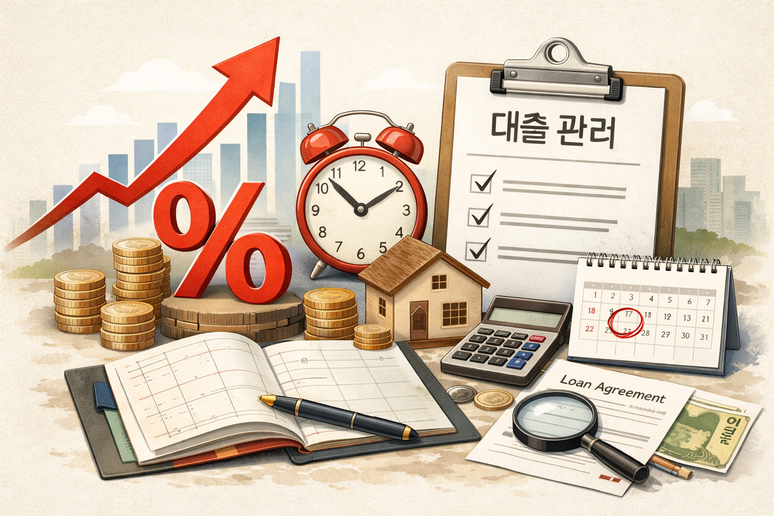 금리 인상기 가계대출 관리