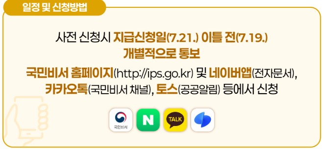 민생회복 소비쿠폰 알림서비스