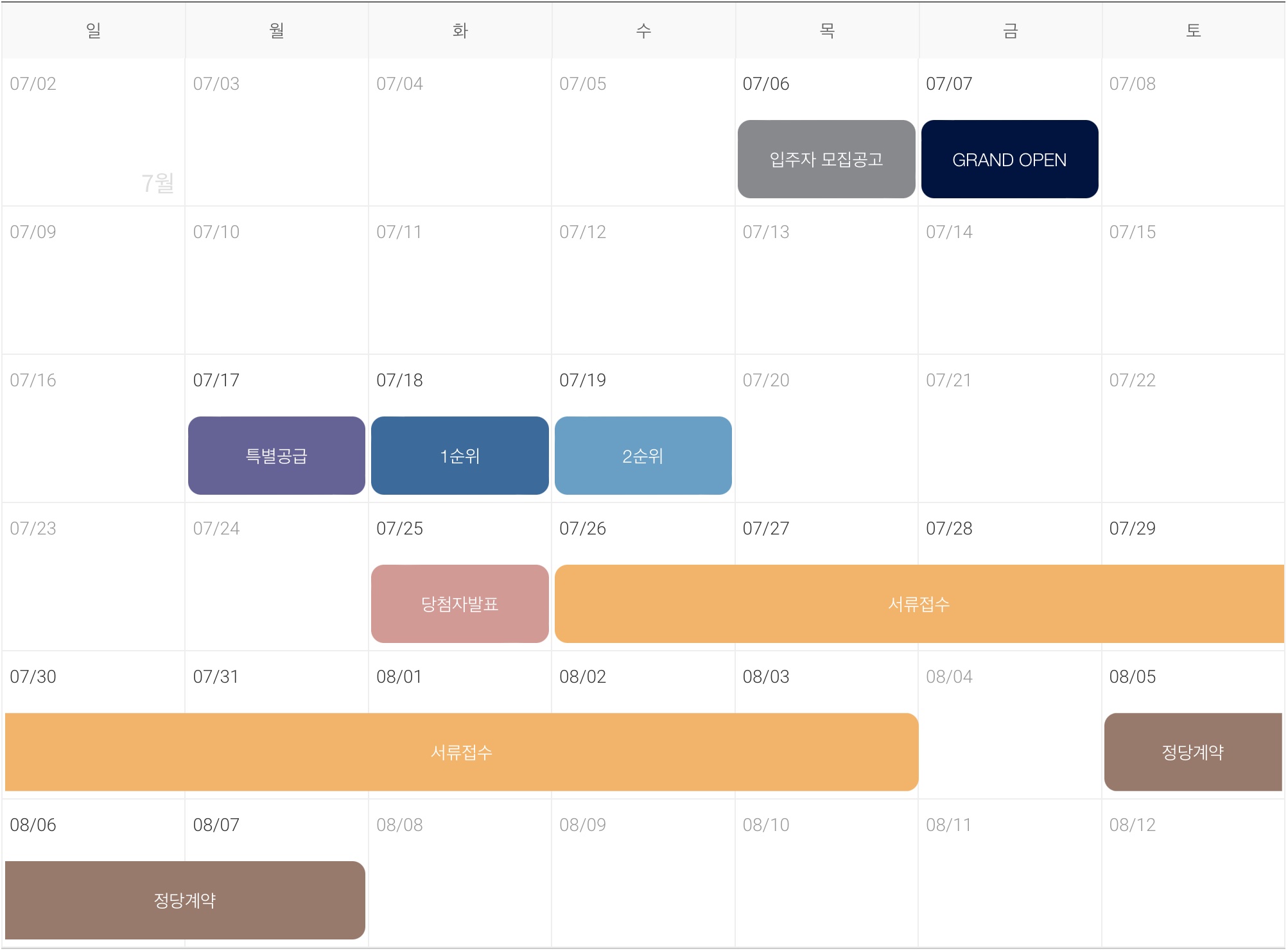 더샵 신문그리니티-분양일정