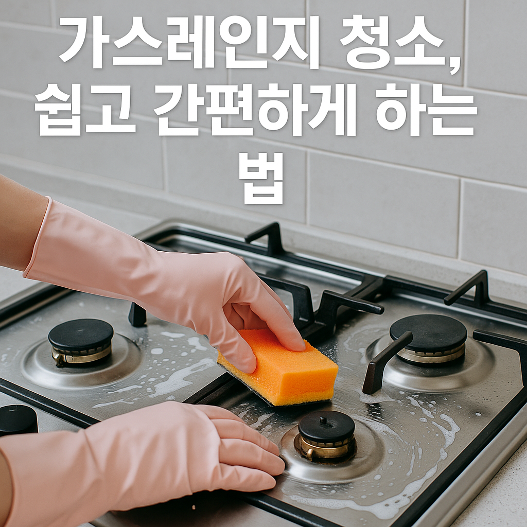 가스레인지 청소