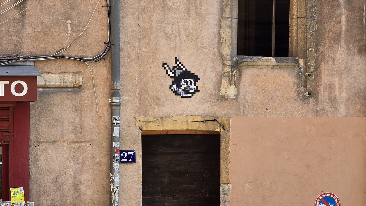 리옹에 마리오 벽화가 있는 이유?