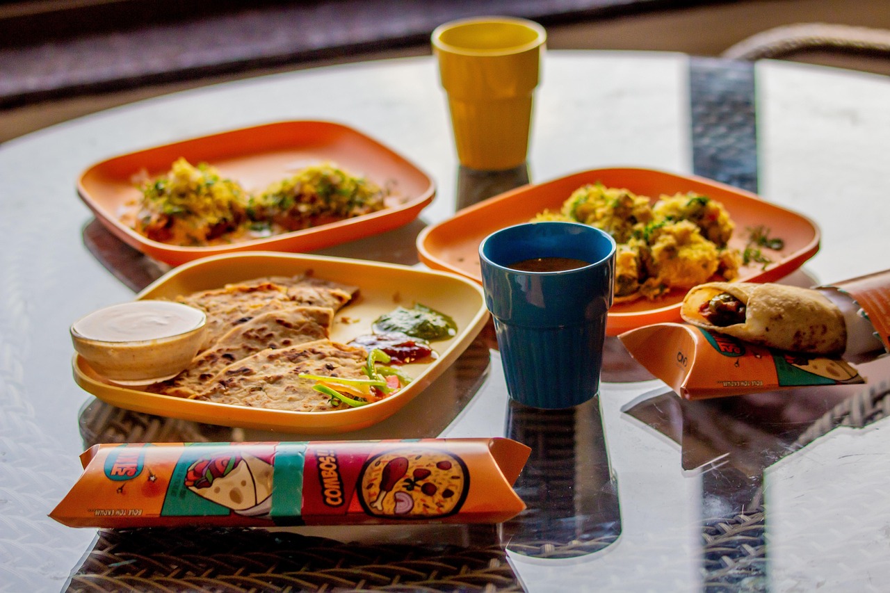 요즘 뜨는 인도 길거리 음식관련 사진