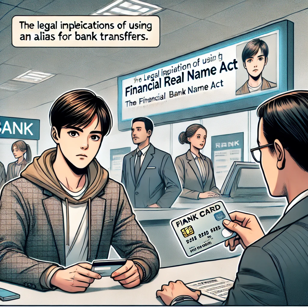은행 계좌 송금 시 가명 사용의 법적 문제 🔍 금융실명법과 사기죄의 함정