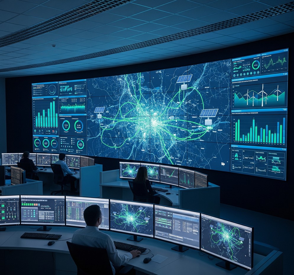 스마트 그리드 시스템으로 전력관리 최적화