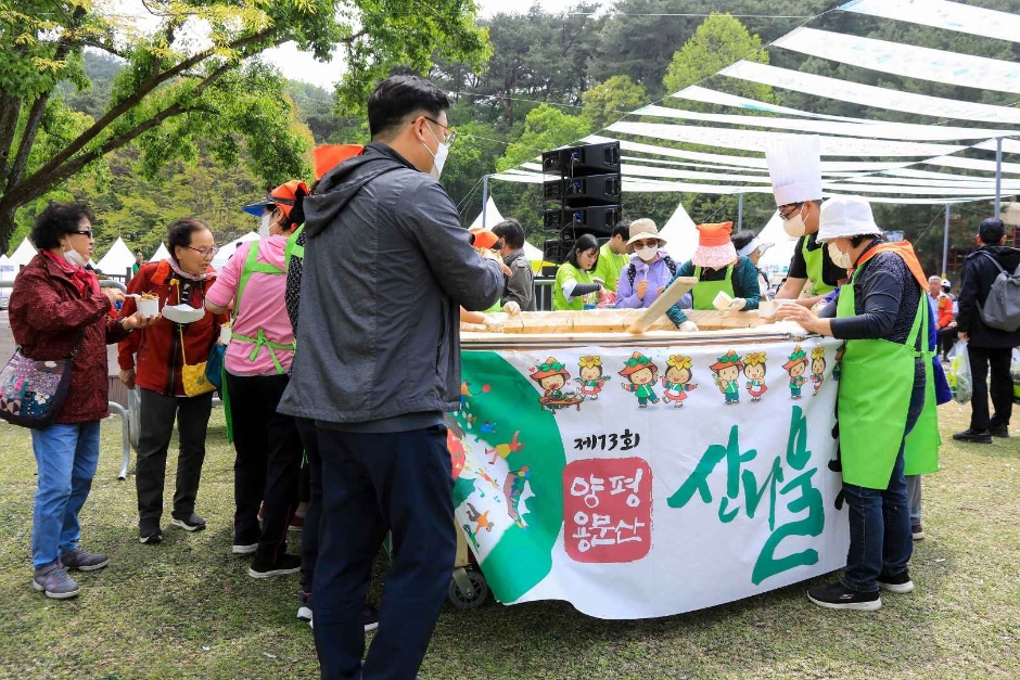 제14회 양평 용문산 산나물 축제 특징