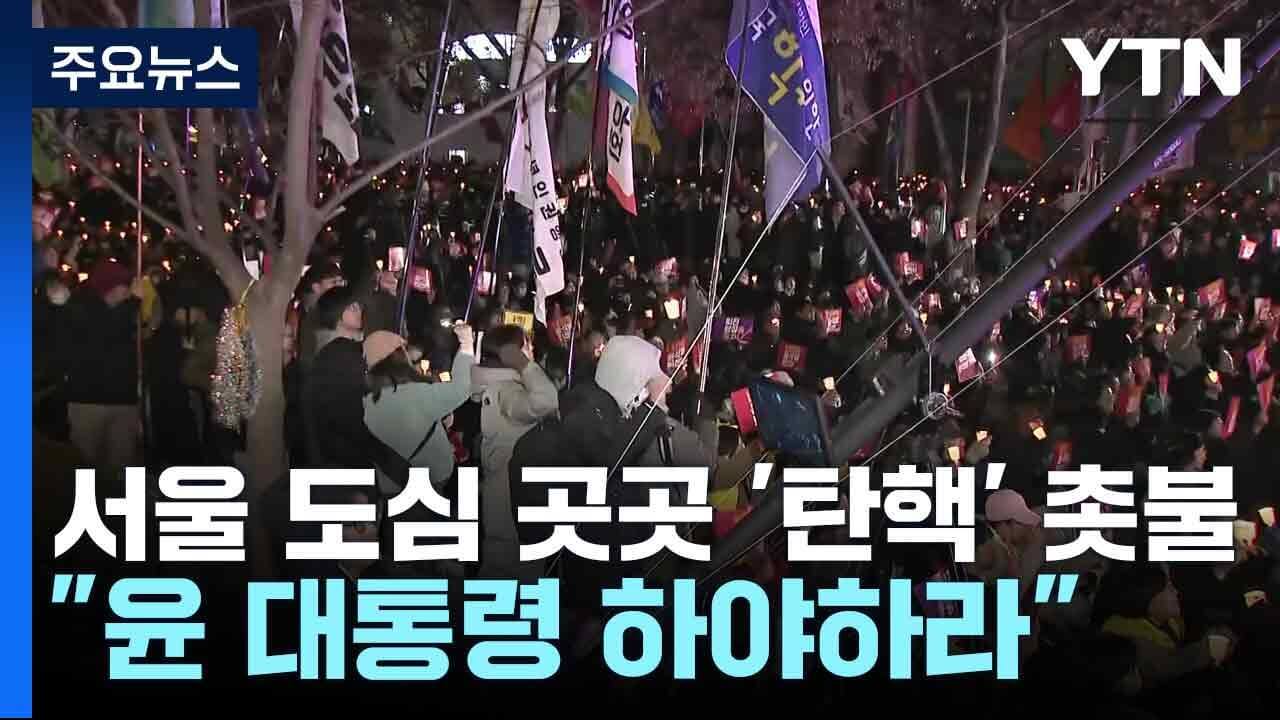 탄핵 하야 가결 부결