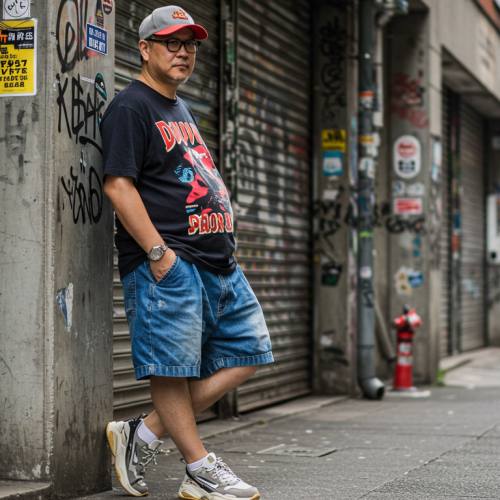 비난 받는 영포티 스타일의 사진