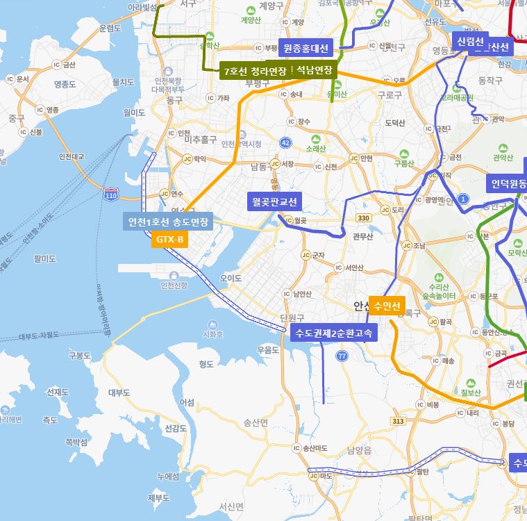 인천 송도 호재